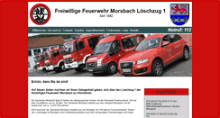 Desktop Screenshot of feuerwehr-morsbach.info